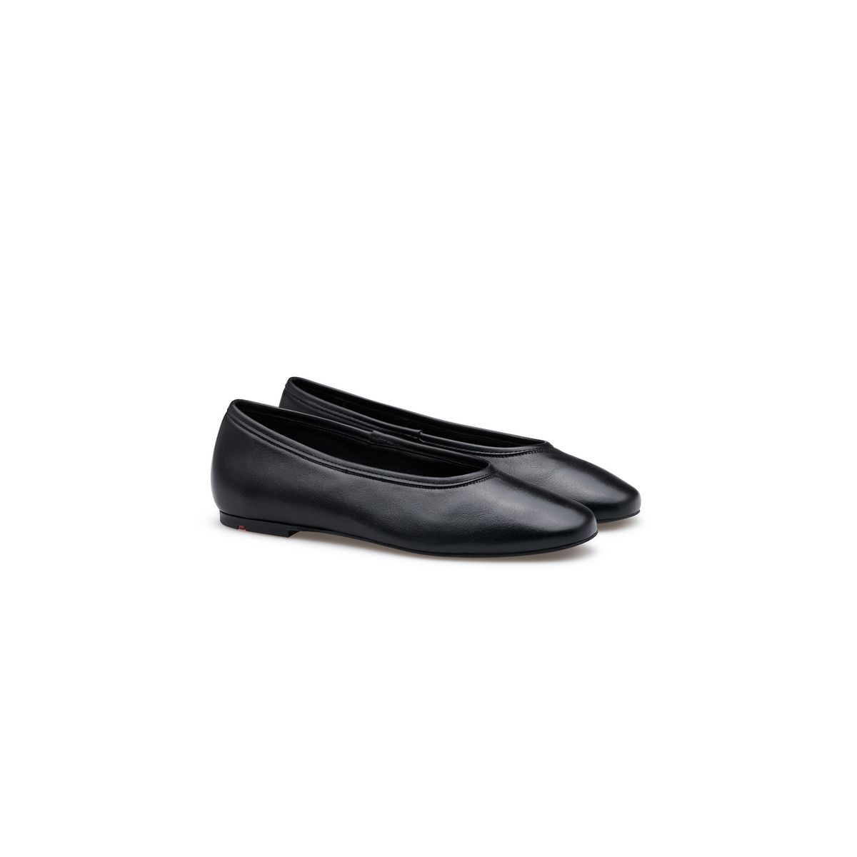 Elegante minimalistische Leder-Ballerinas