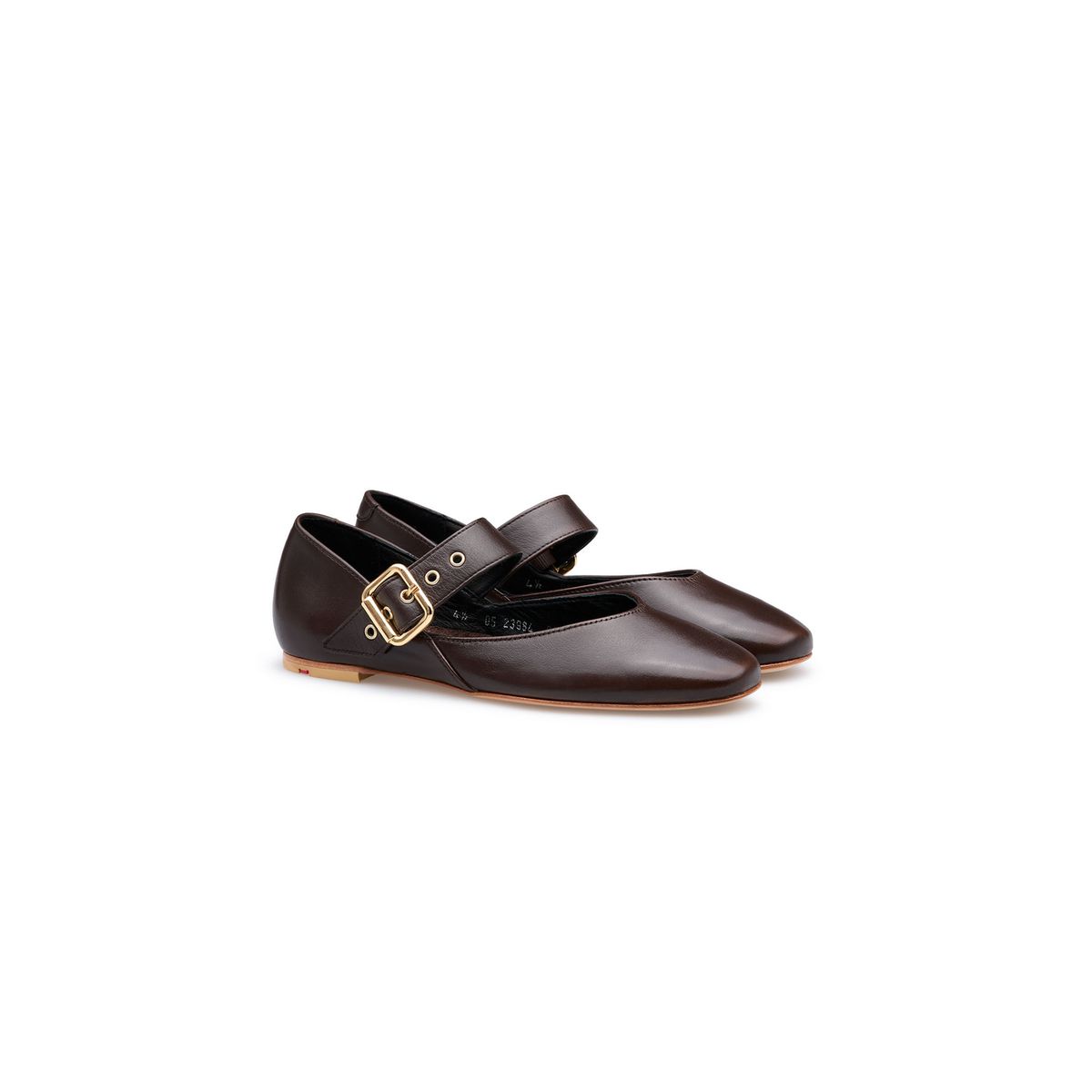 Mary Jane Ballerinas mit Karree-Spitze