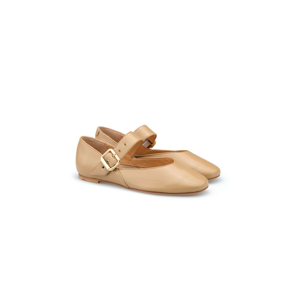Mary Jane Ballerinas mit Karree-Spitze