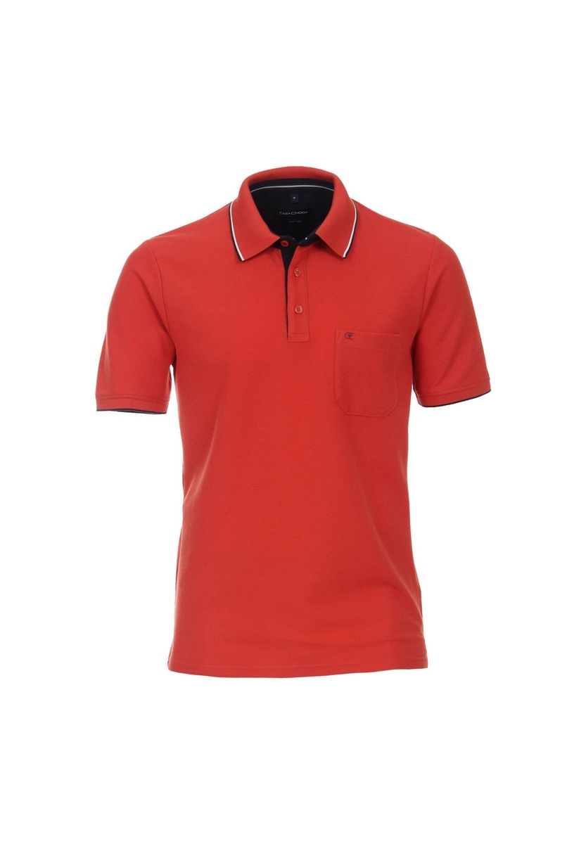 Lässiges Kurzarm-Poloshirt mit Brusttasche