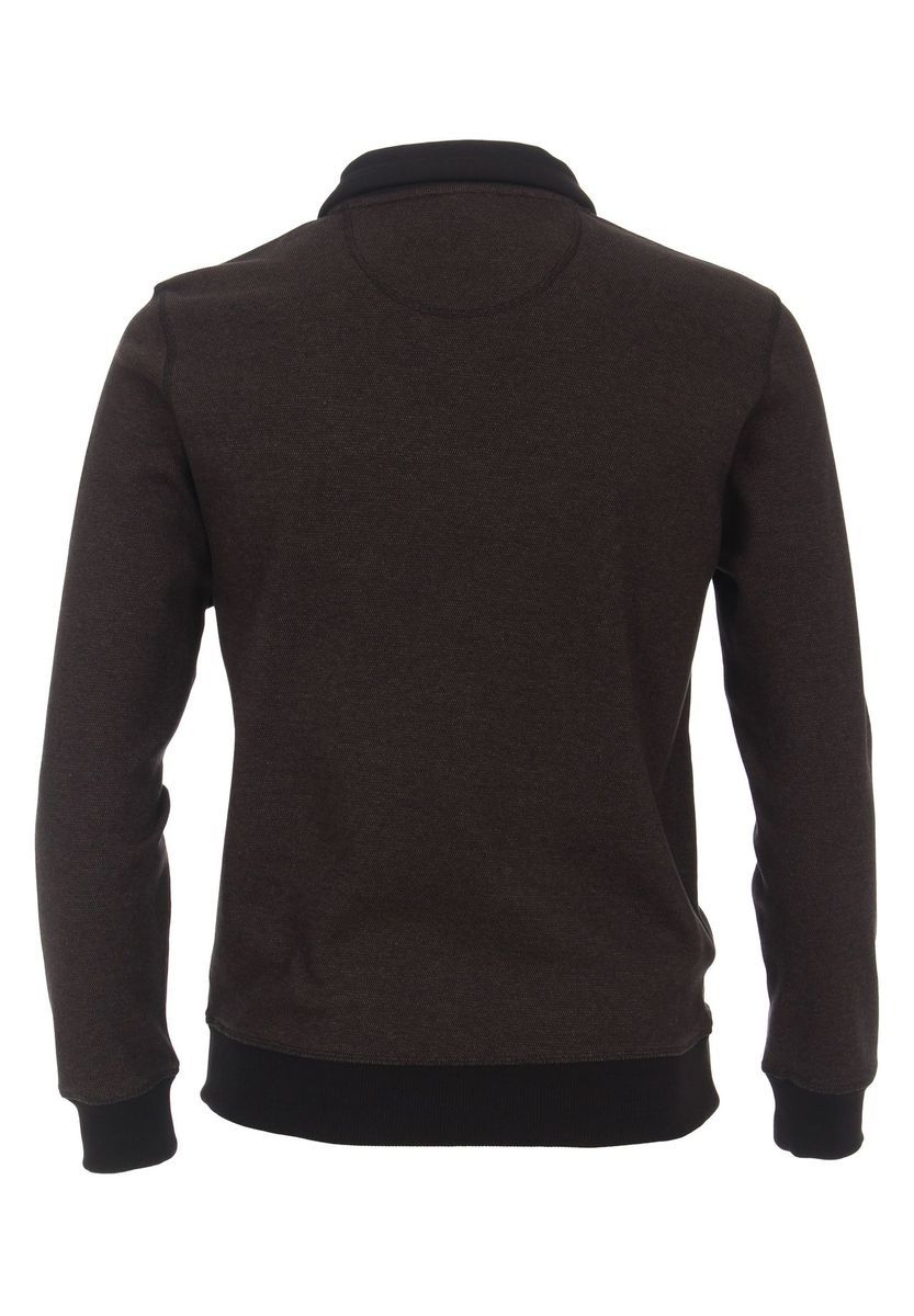 Herren Sweatshirt mit Reißverschluss aus Baumwollmischung