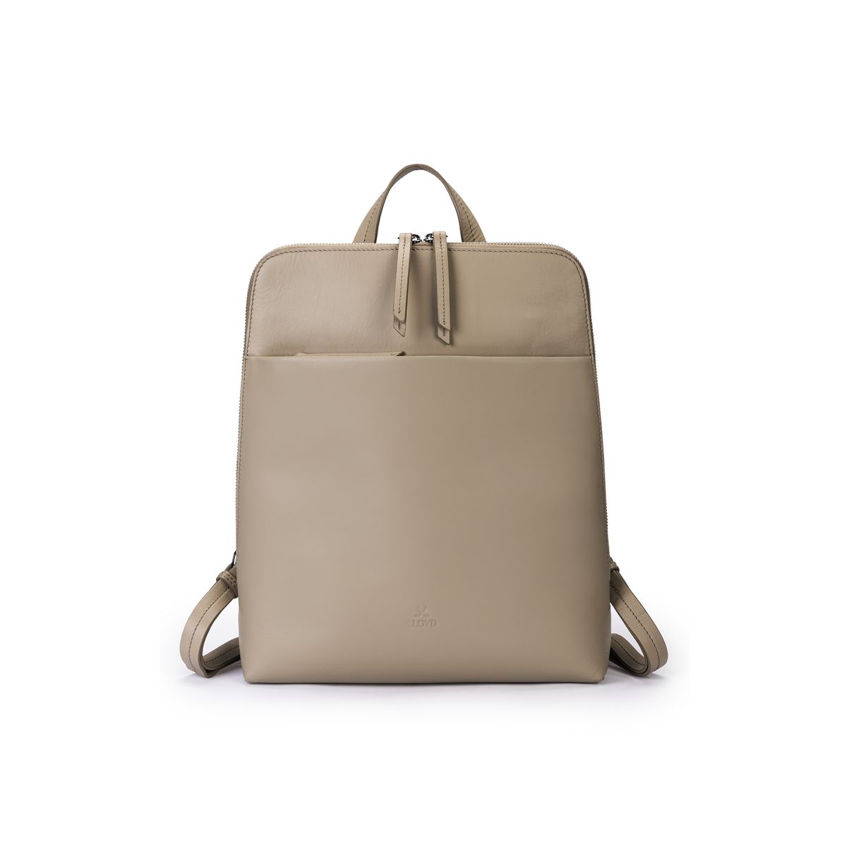 Minimalistischer Leder-Business-Rucksack