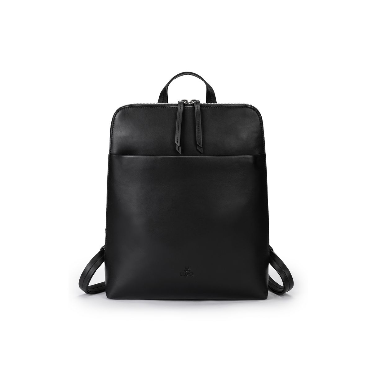 Eleganter Business-Rucksack aus Glattleder