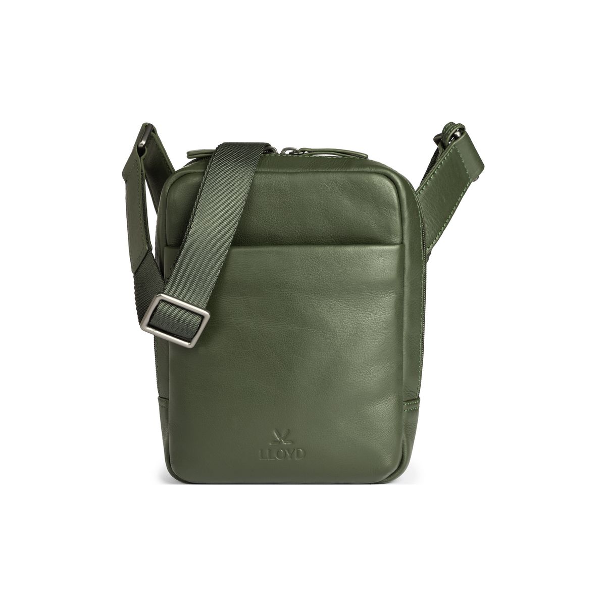 Kompakte Crossover-Tasche aus Glattleder