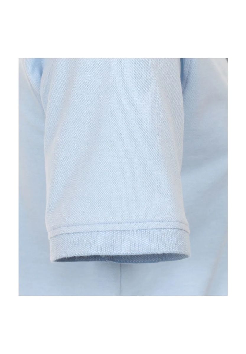 CASAMODA Poloshirt, Baumwoll-Mix, Logo-Stickerei, für Herren, blau, M