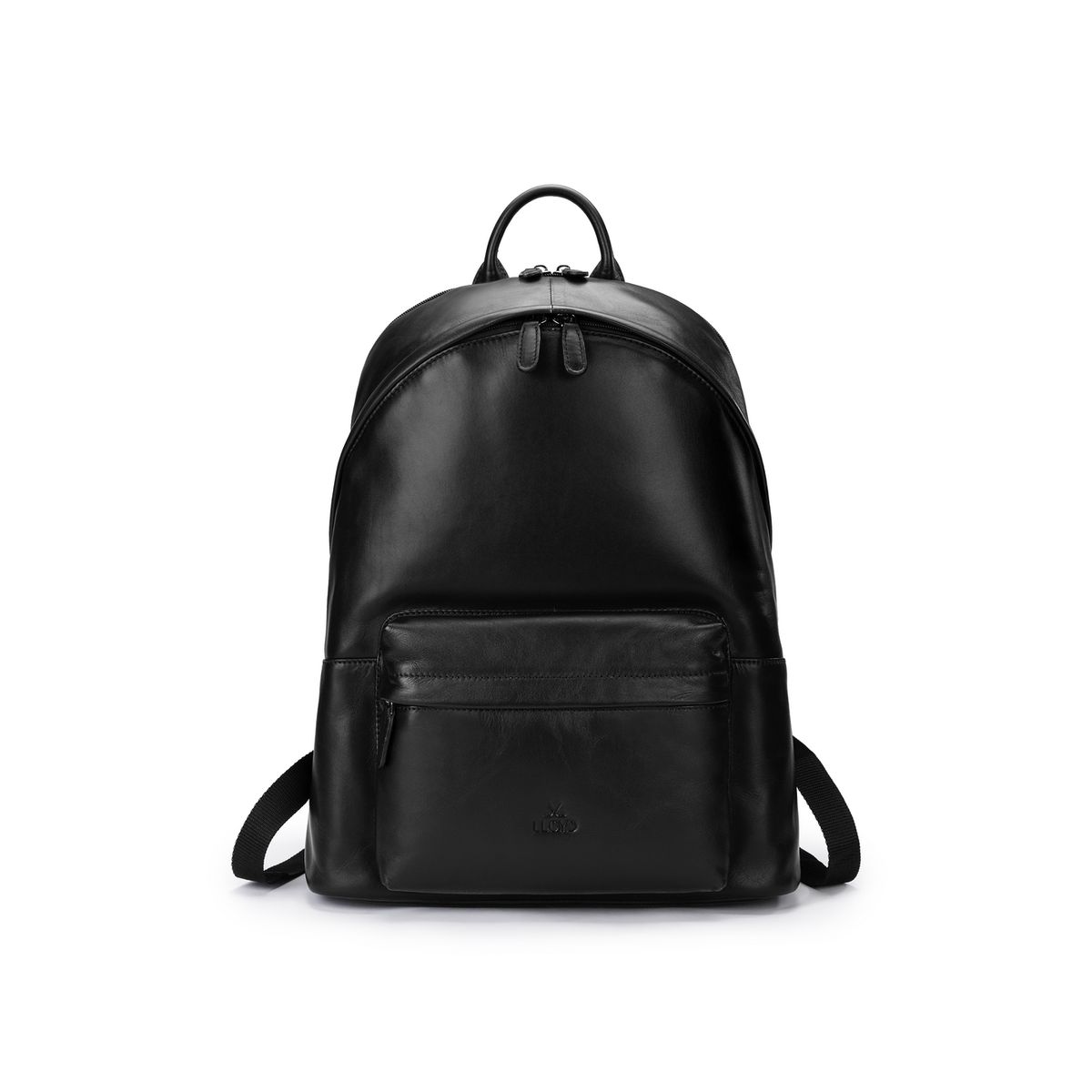 Minimalistischer Glattleder-Tagesrucksack