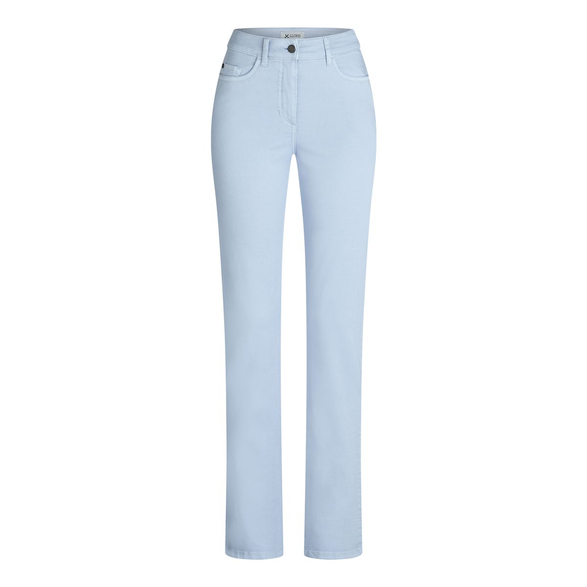Elegante Stretch-Hose mit geradem Bein