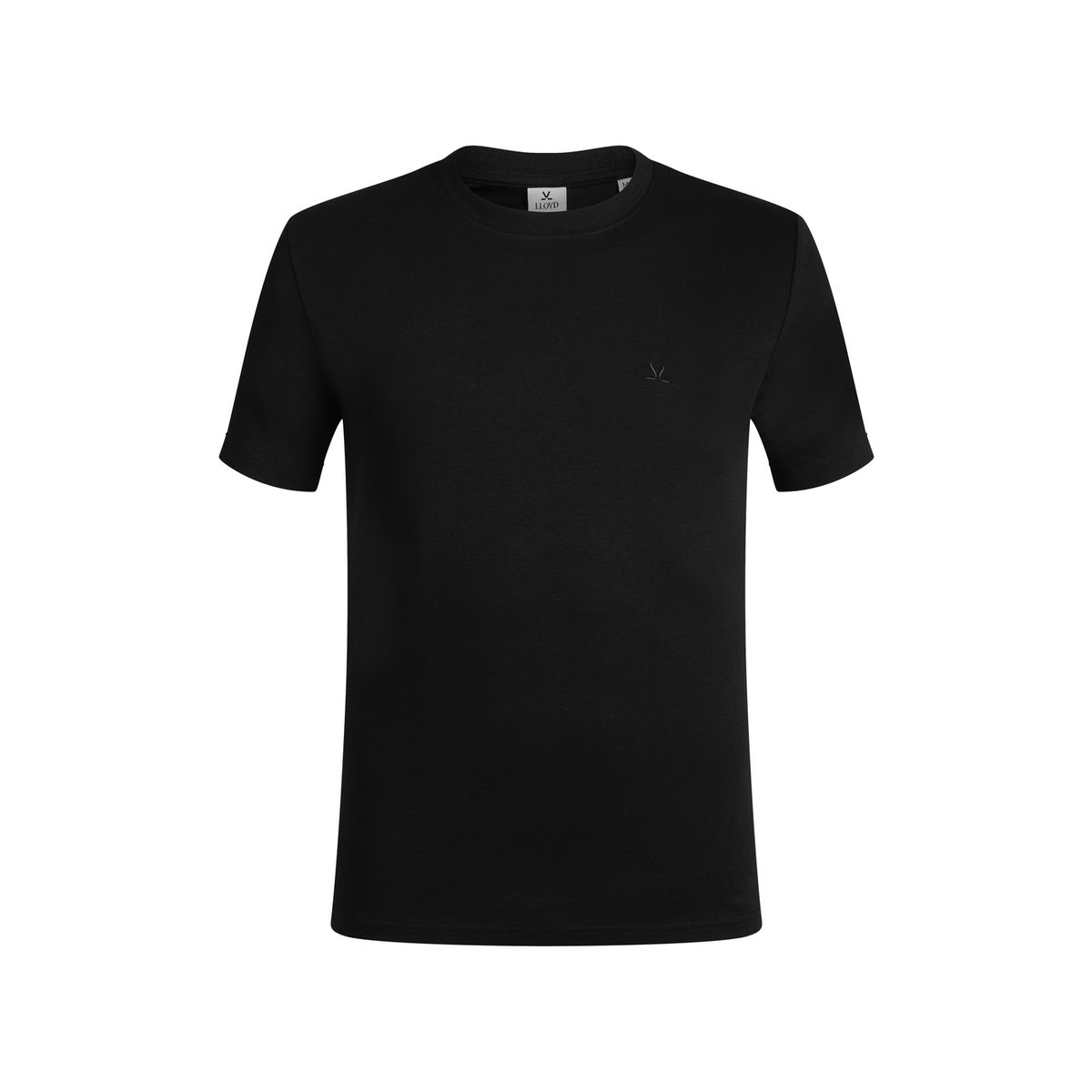 Klassisches Rundhals-T-Shirt aus Baumwolle