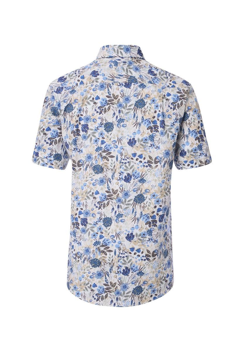 Herren Freizeithemd mit Blumenmuster, bequeme Passform
