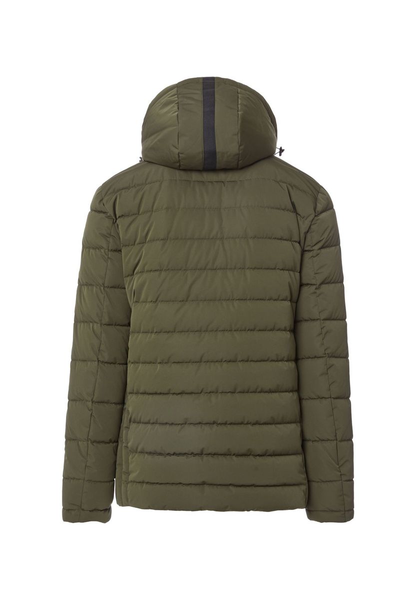 Herren Steppjacke, wasserabweisend, mit Kapuze