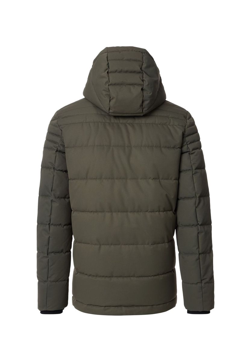 Gesteppte Winterjacke mit Kapuze für Herren