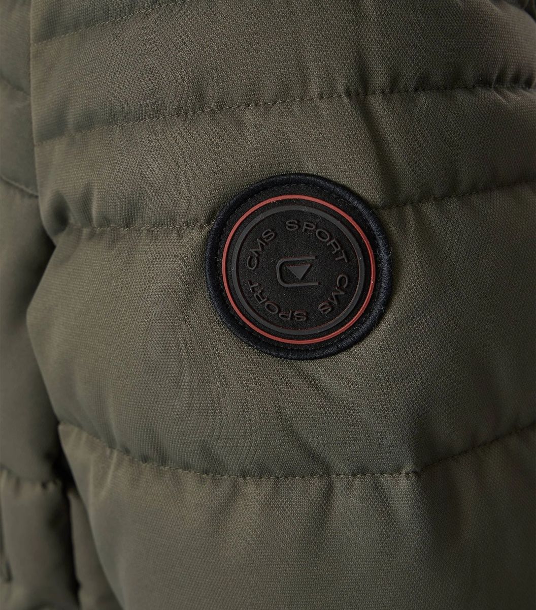 Gesteppte Winterjacke mit Kapuze