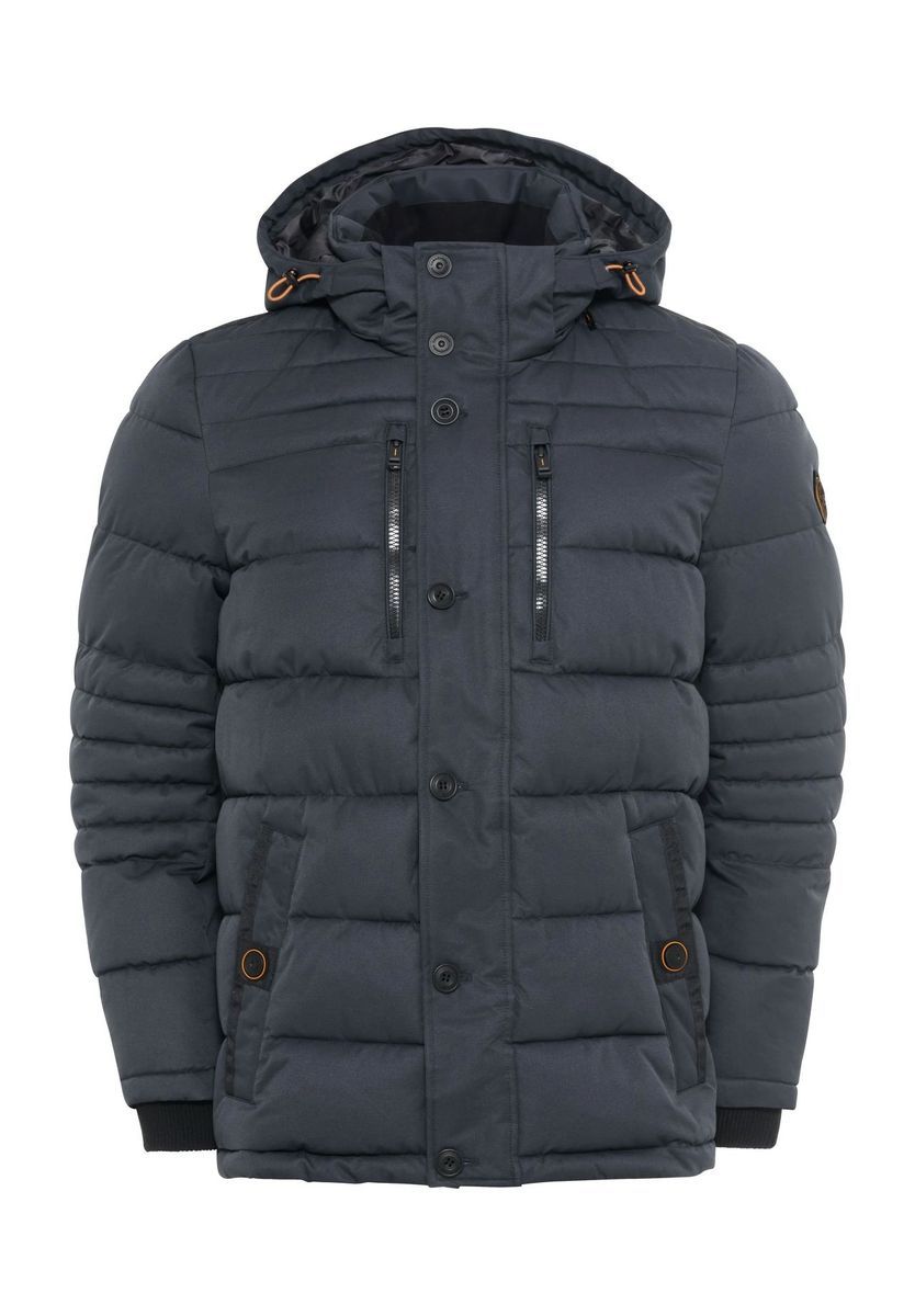 Gesteppte Winterjacke mit Kapuze für Herren