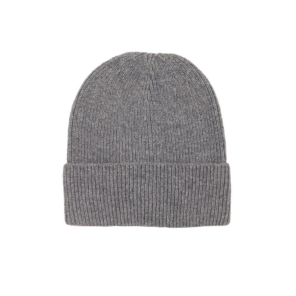 Weiche gerippte Strickmütze