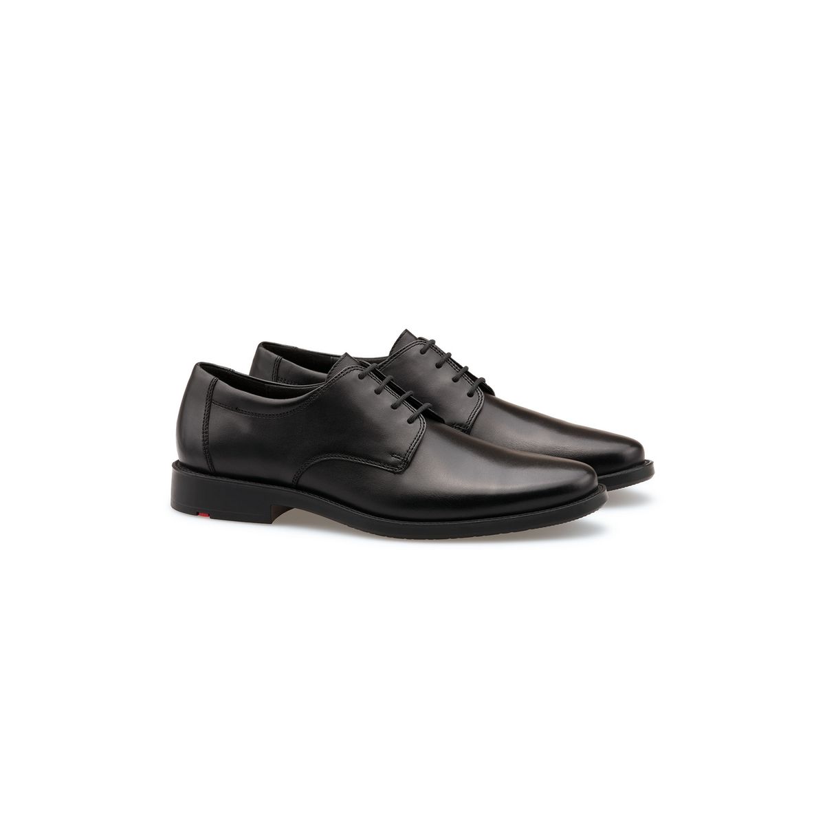 Klassische Derby-Schuhe aus Glattleder
