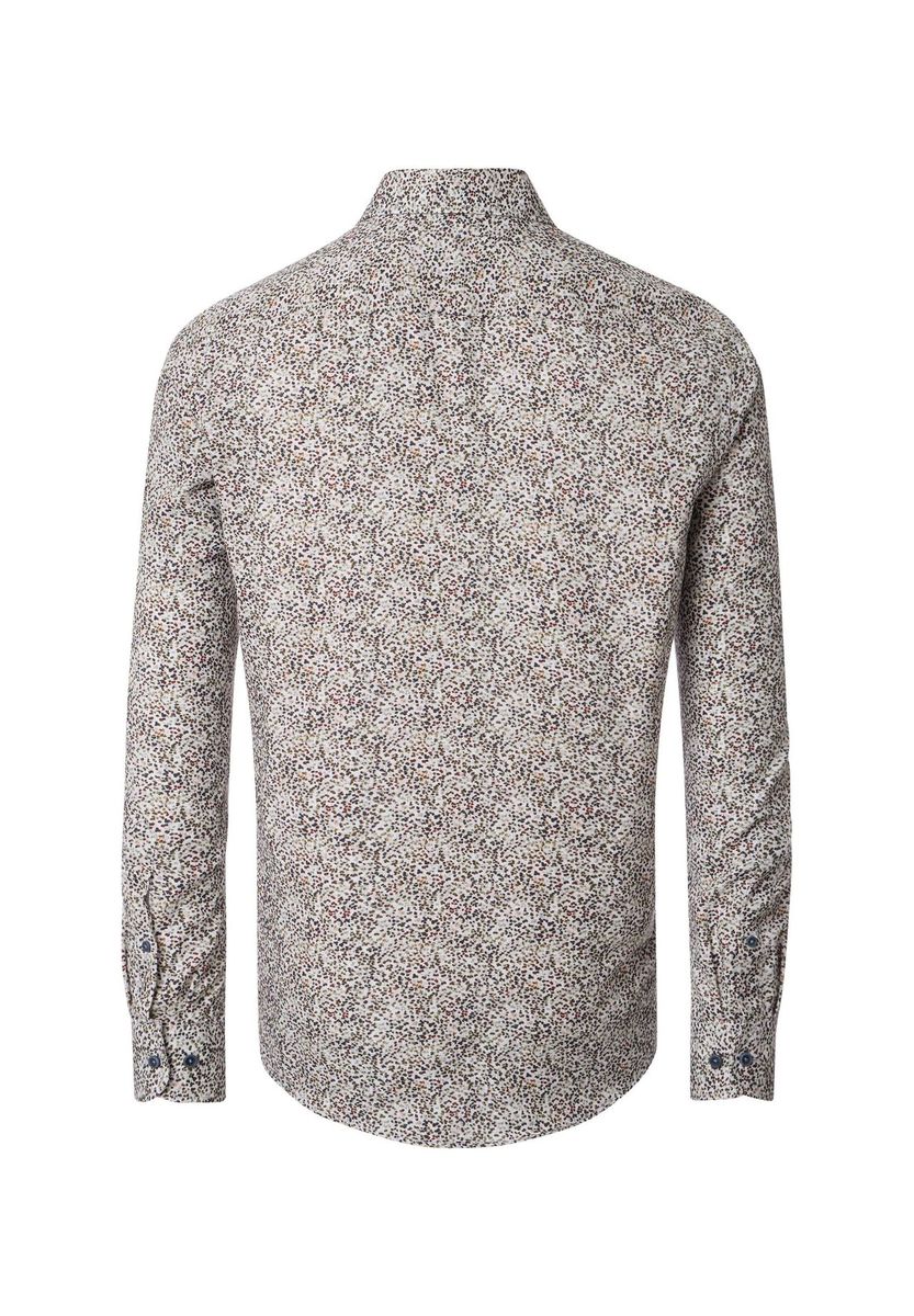 Freizeithemd mit Print und langen Ärmeln