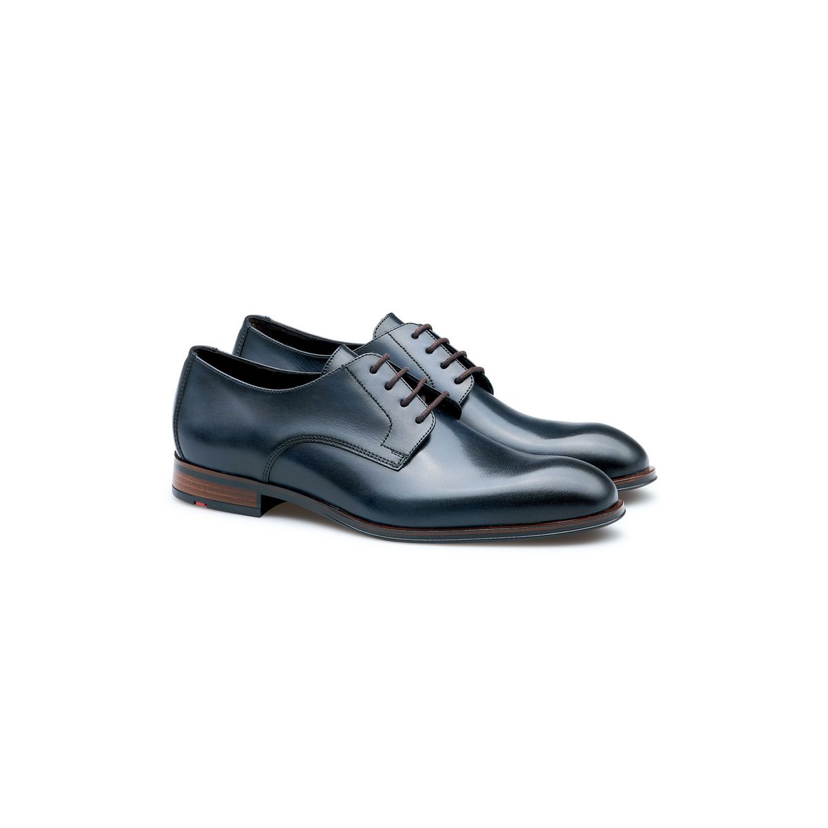 Elegante Derby-Schuhe aus Glattleder