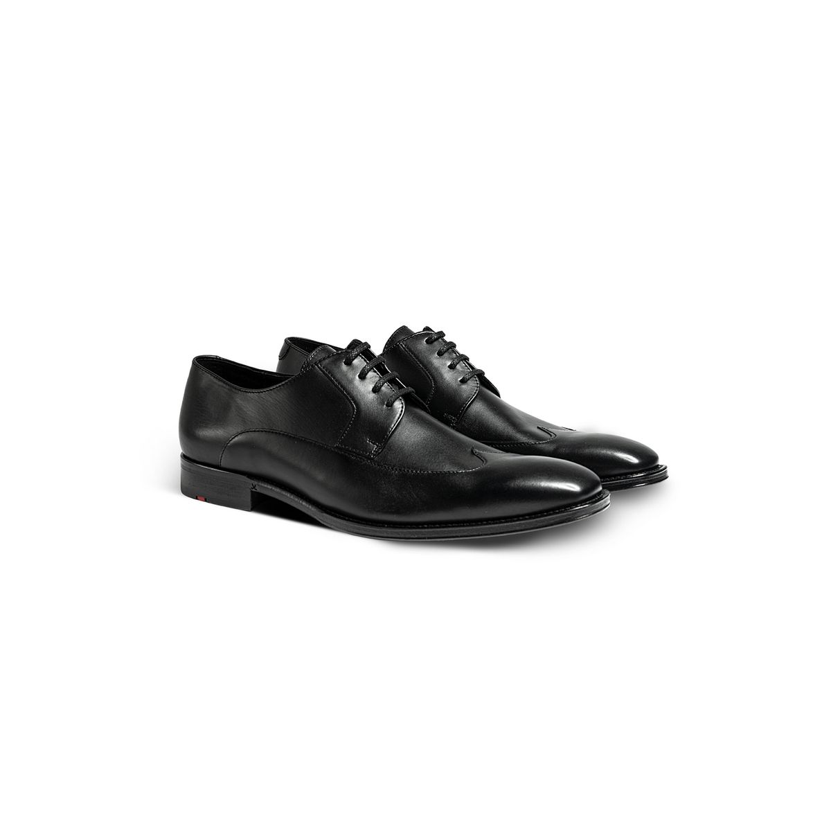 Elegante Derby-Schuhe mit Karreespitze
