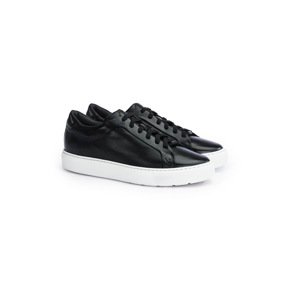 Minimalistischer Leder-Low-Top-Sneaker