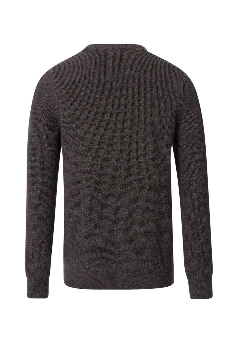 Klassischer Rundhals Strickpullover