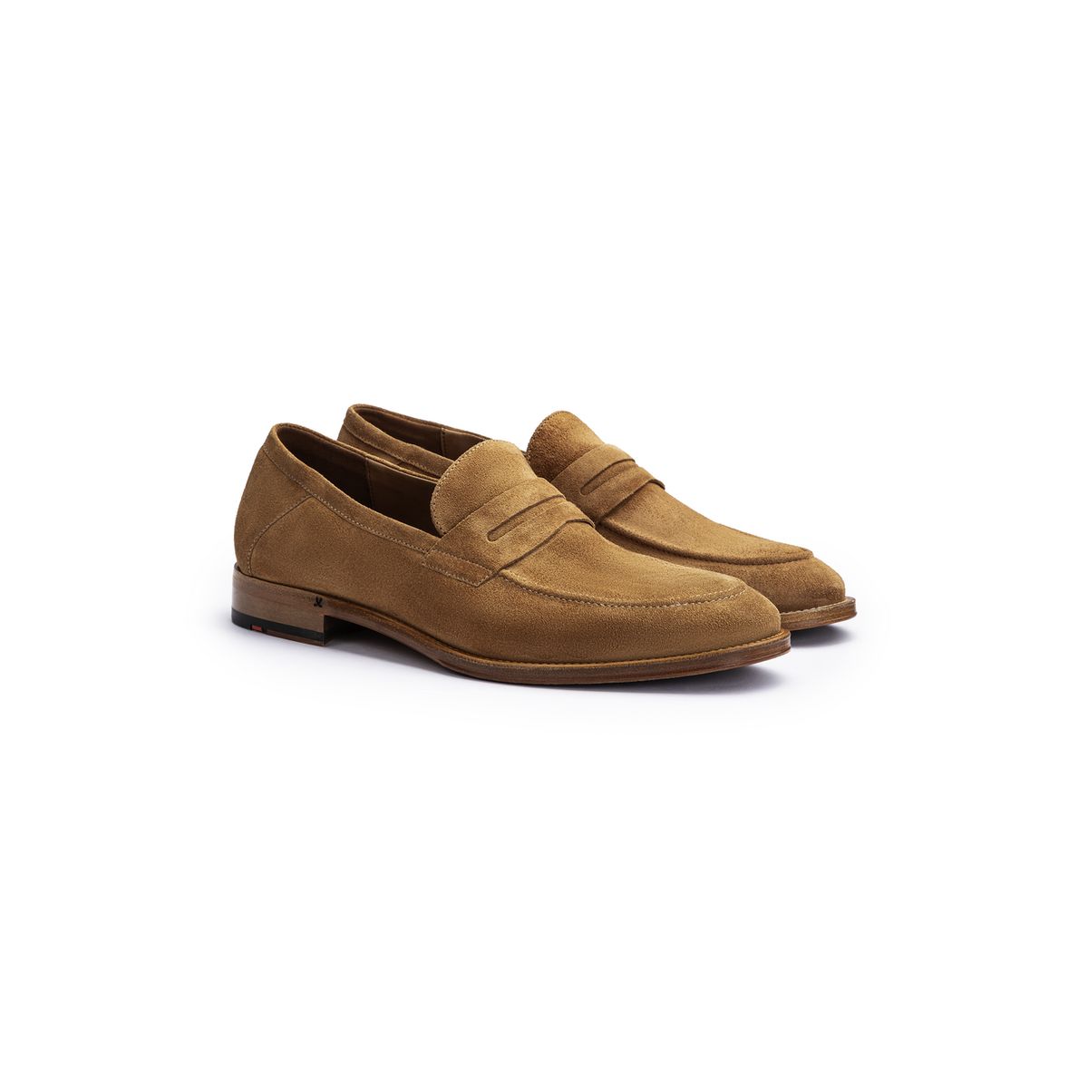 Elegante Penny Loafer aus Rauleder