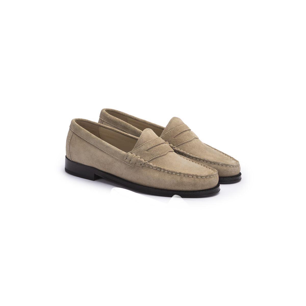 Klassische Suede Penny Loafer
