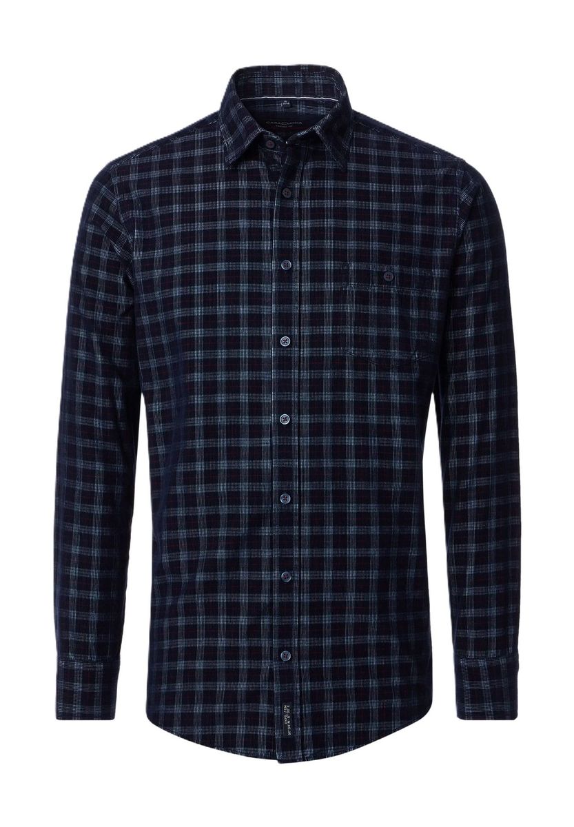 Herren Freizeit Casual Fit Langarm Hemd