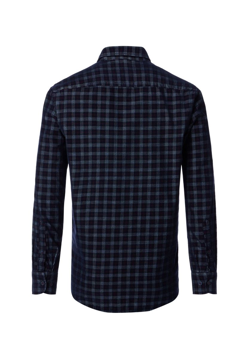 Herren Freizeit Casual Fit Langarm Hemd