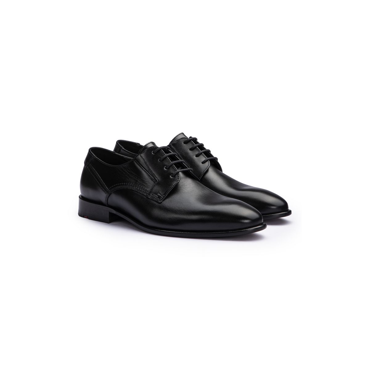 Elegante Derbys aus Glattleder