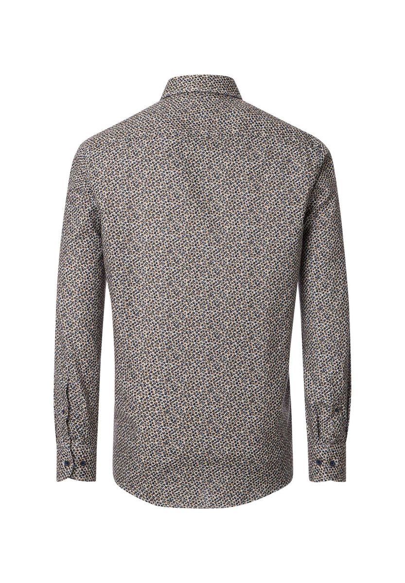 Locker geschnittenes Langarm Freizeit Hemd