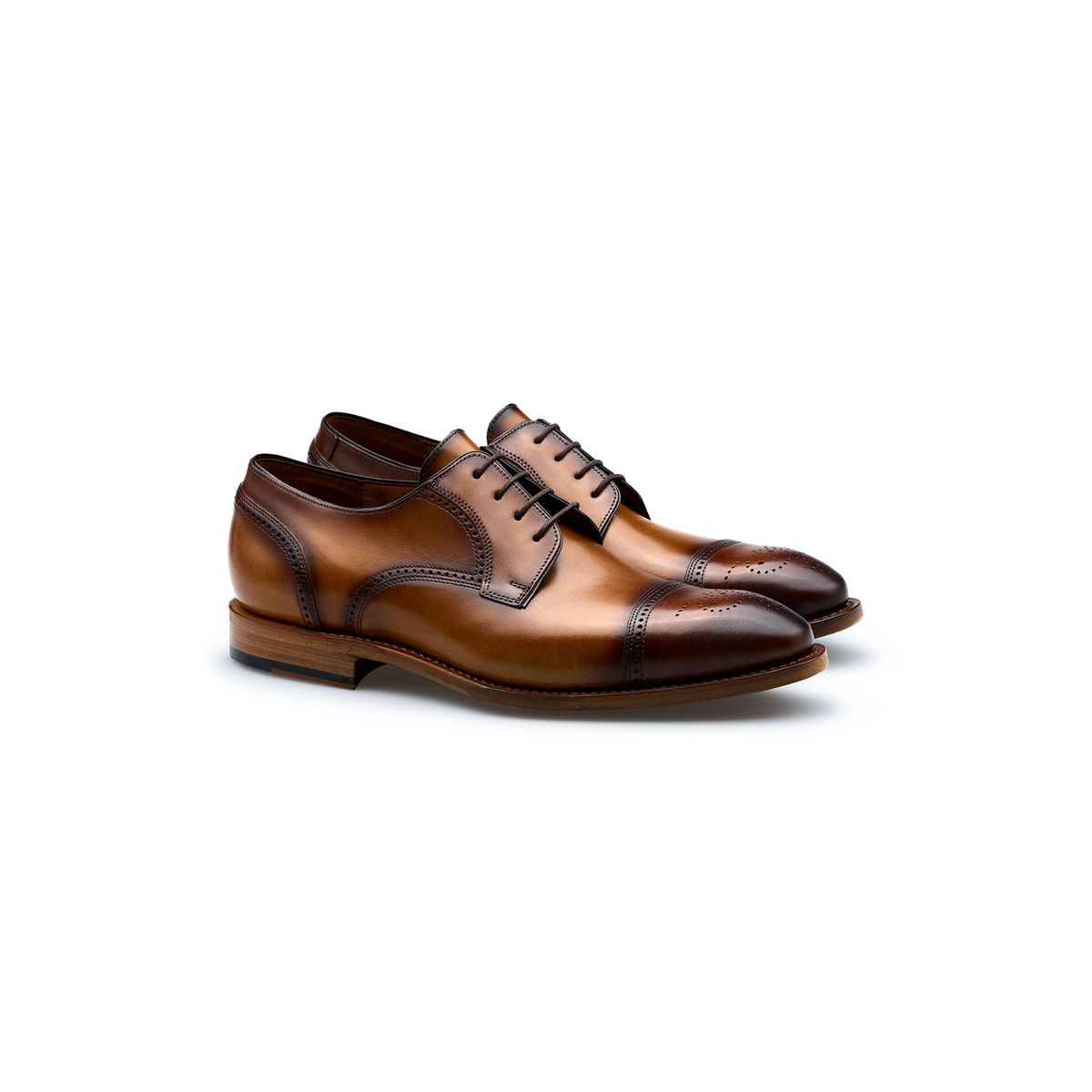 Klassische Brogue-Derby-Schuhe