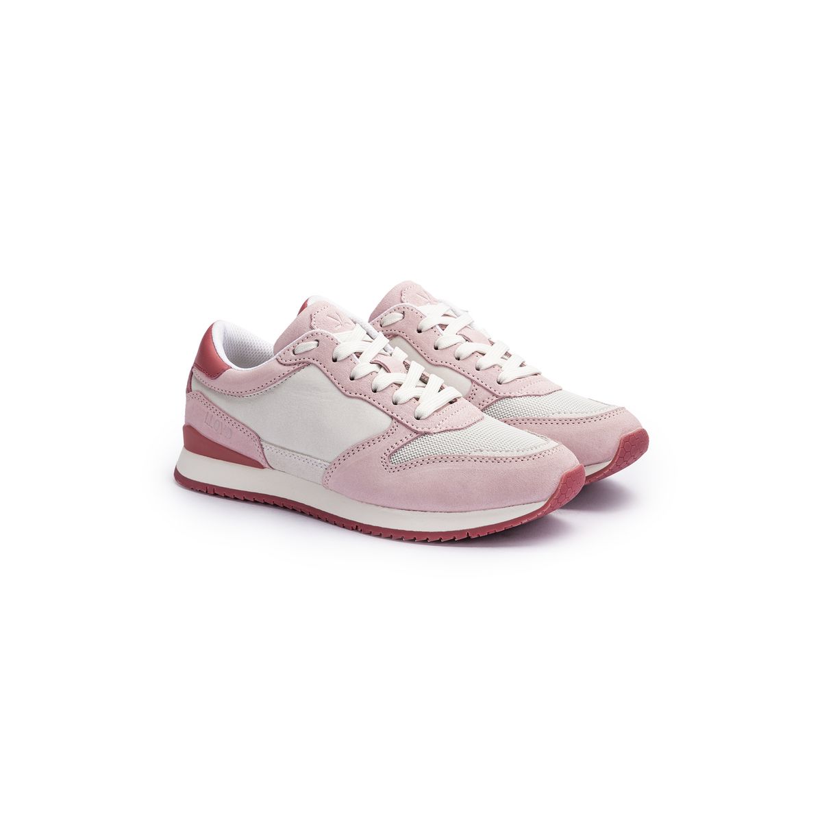 Lässiger Low-Top-Sneaker aus Materialmix