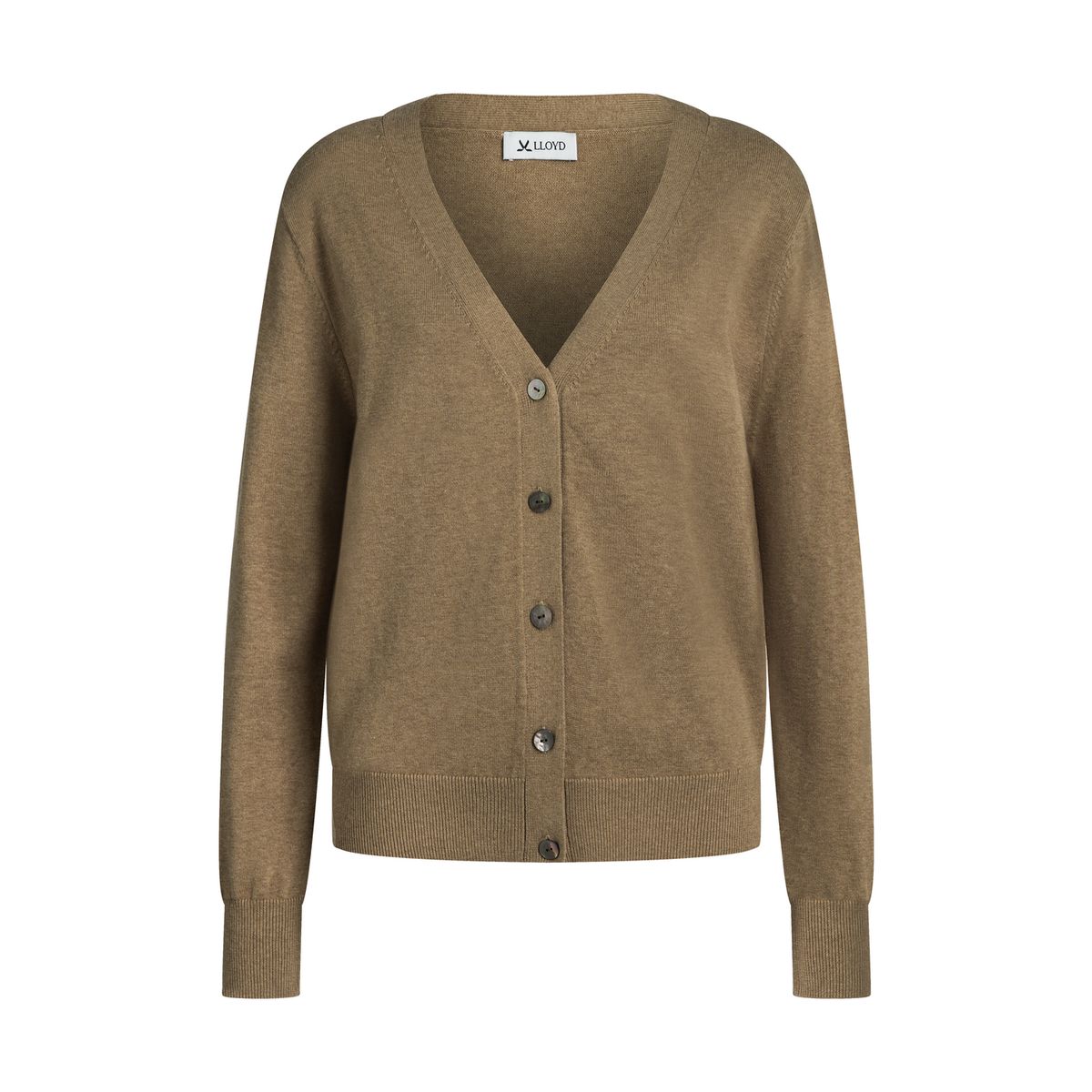 Weicher Strickcardigan mit V-Ausschnitt