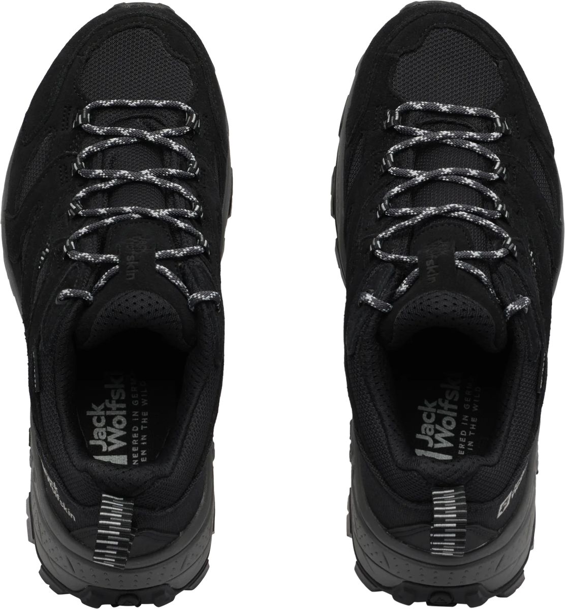 Jack Wolfskin Wanderschuhe "Vojo Tour Low", Texapore, Zuglasche, für Herren, grau, 45