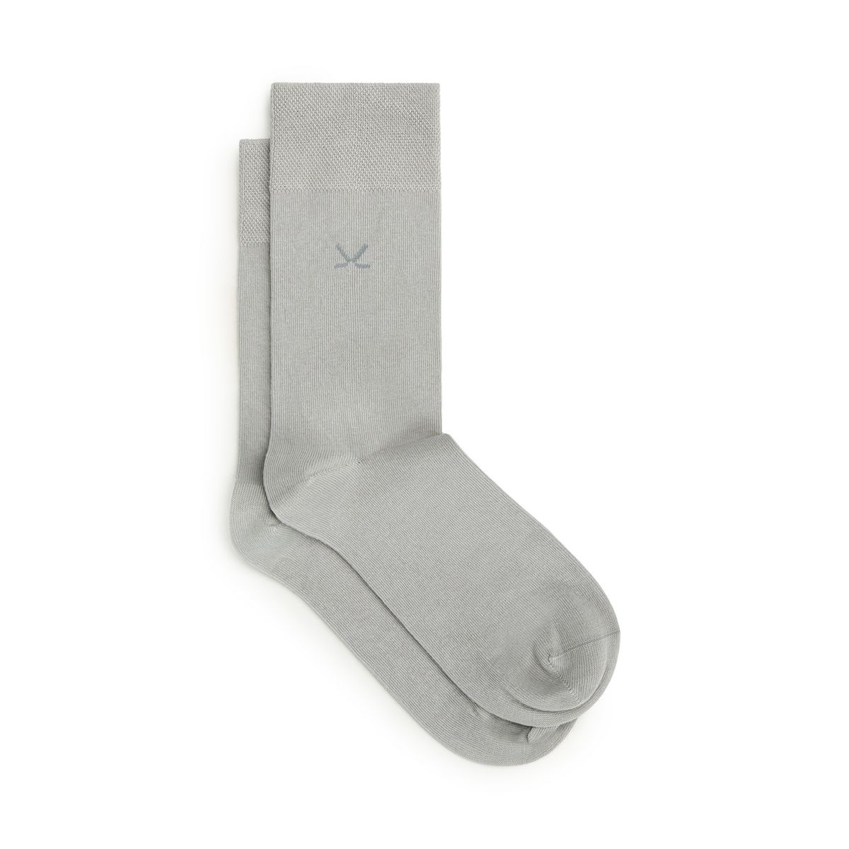 Hochwertige gerippte Baumwollsocken