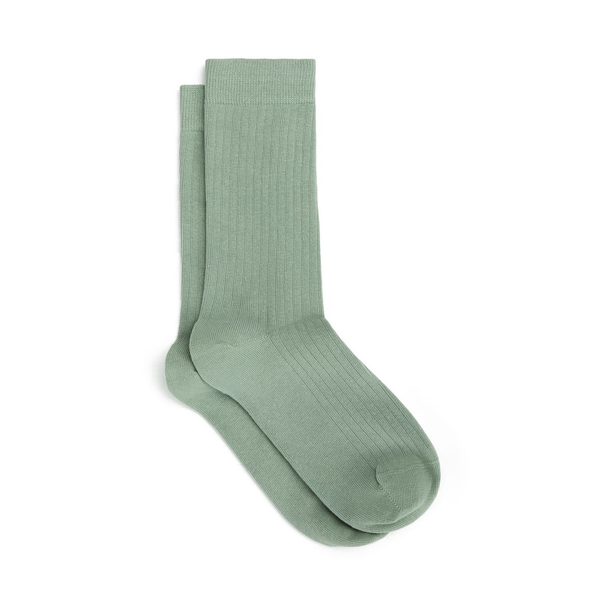 Fein gerippte Socken für jeden Tag