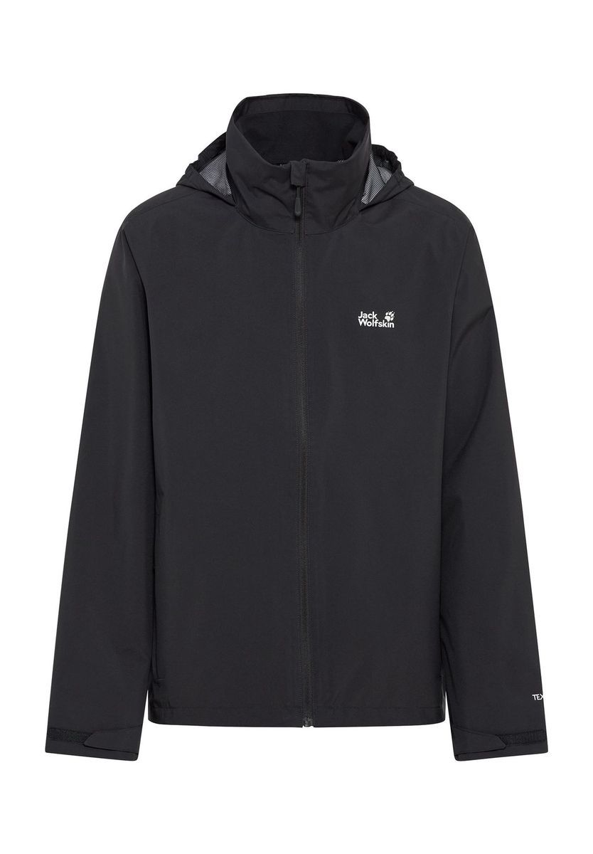 Leichte wasserdichte Regenjacke mit Kapuze