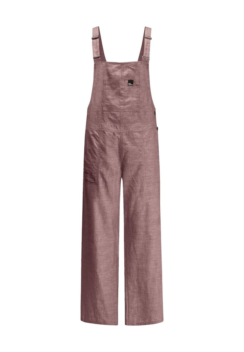 Luftige Damen-Latzhose aus Hanf-Mischung