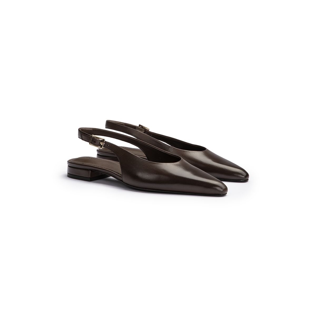 Elegante spitze Slingback-Pumps