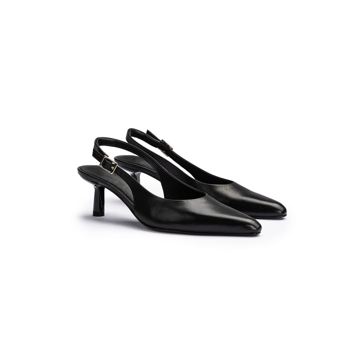 Elegante spitze Slingback-Pumps