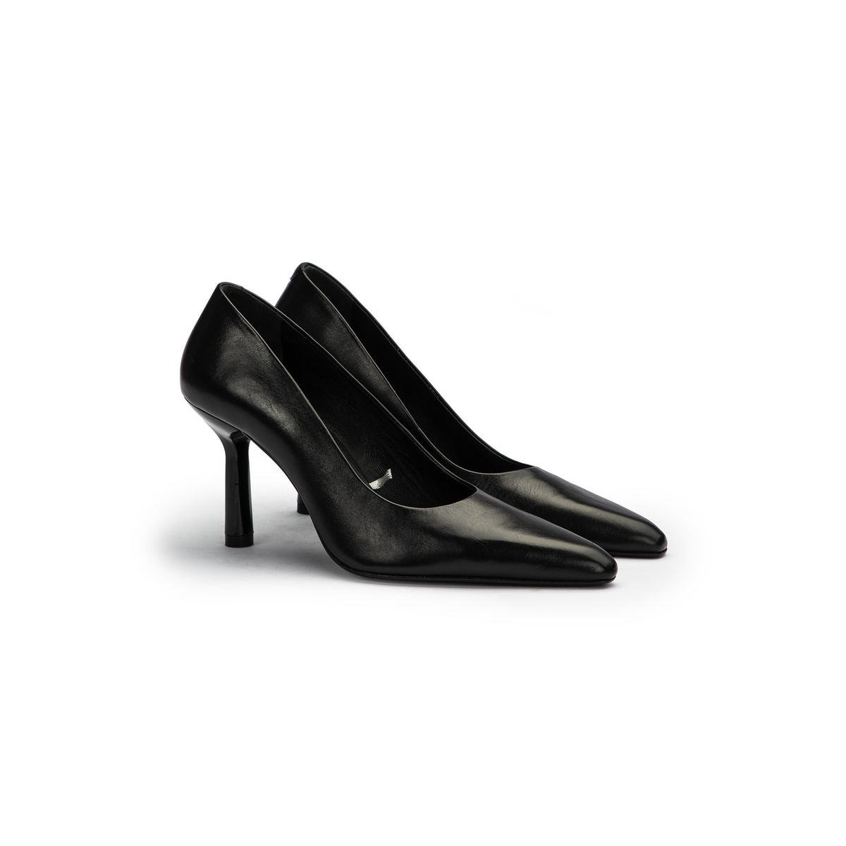 Klassische Pumps aus Glattleder