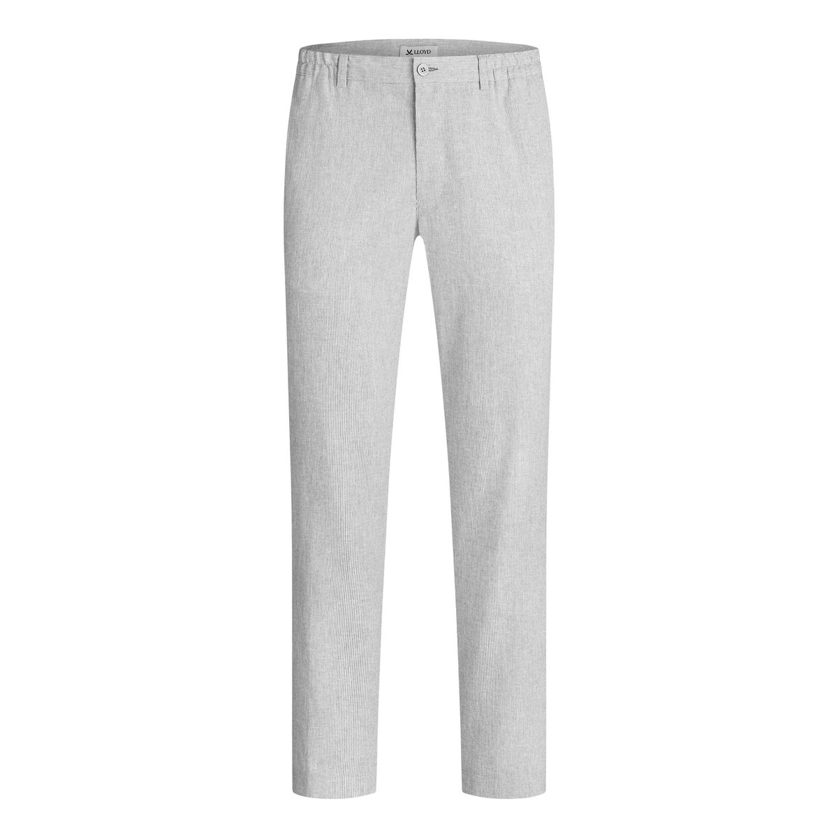Leichte strukturierte Leinen-Mix Hose