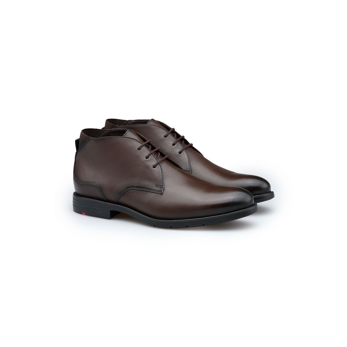 Elegante Chukka-Boots aus Glattleder