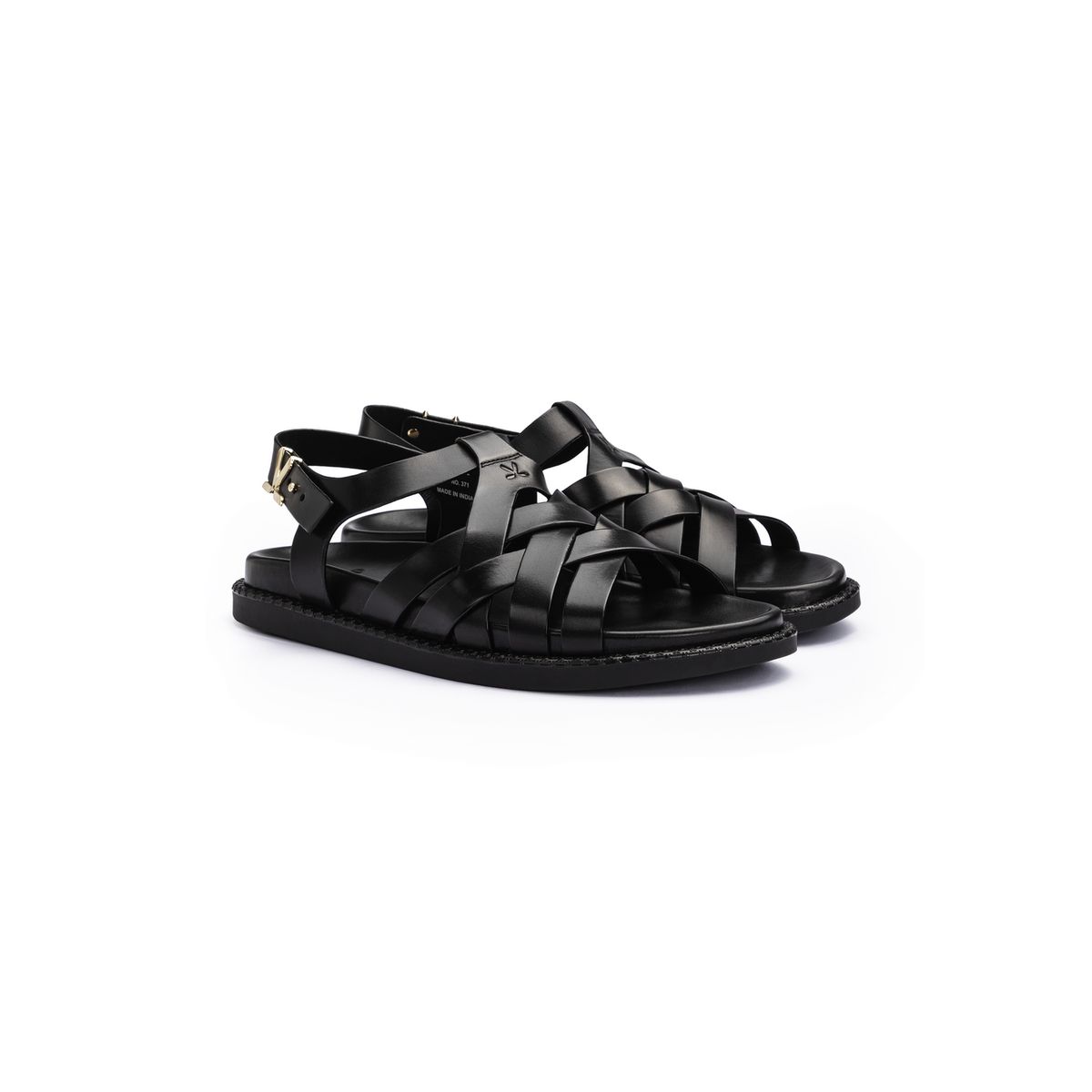 Ledersandalen im Fisherman-Stil
