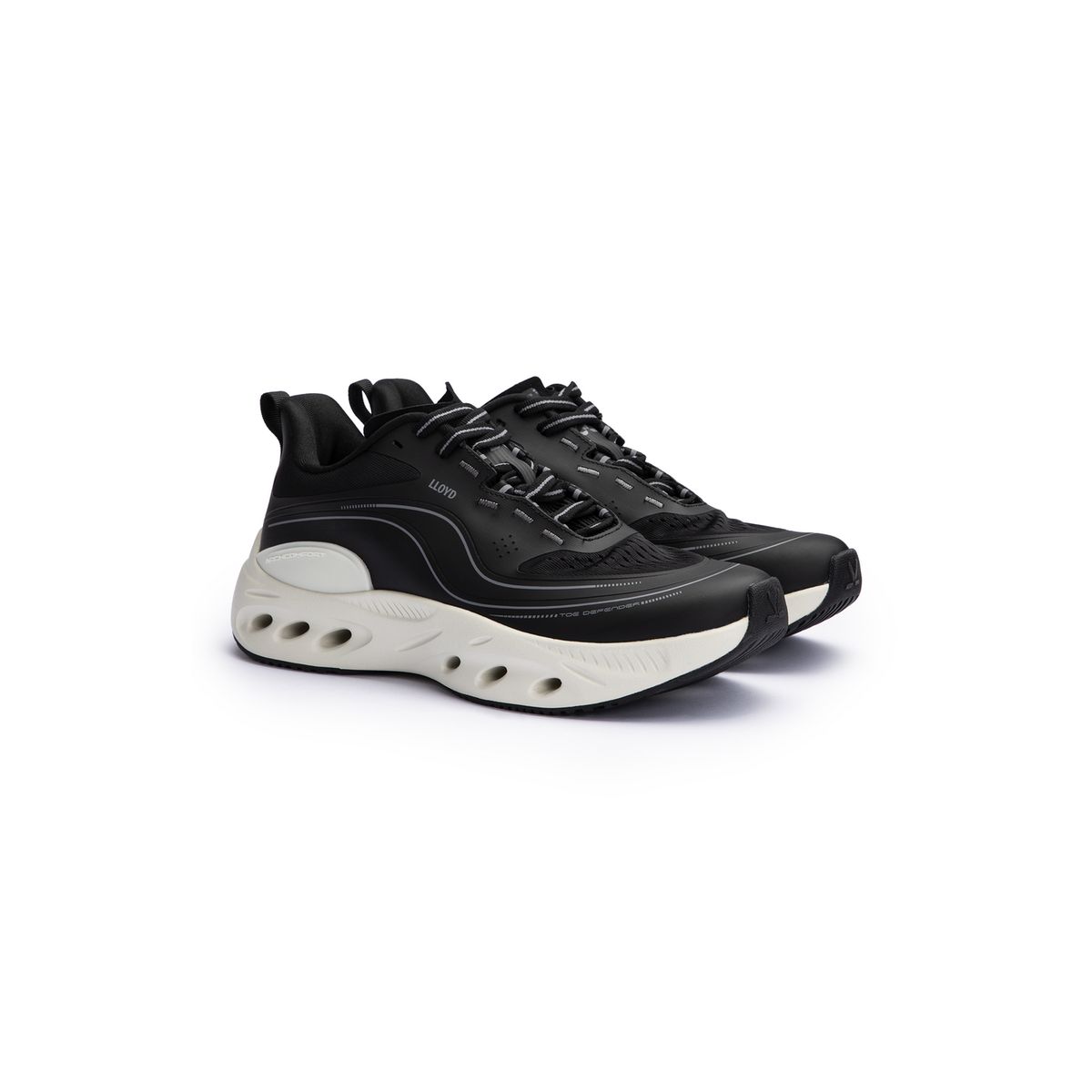 Futuristische Low-Top Plateau Sneaker