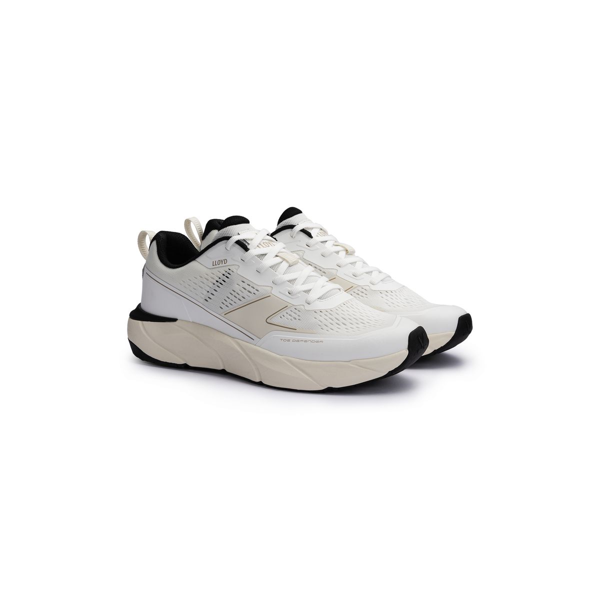 Moderner Mesh-Plateau-Sneaker