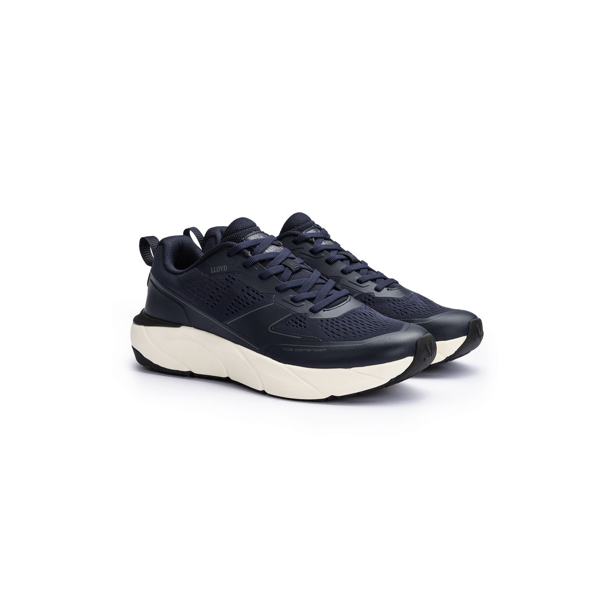 Moderner Mesh-Plateau-Sneaker