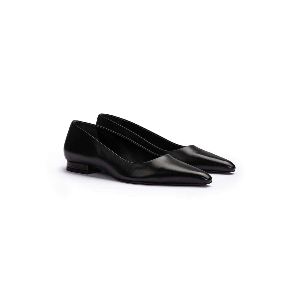 Elegante spitze Lederpumps