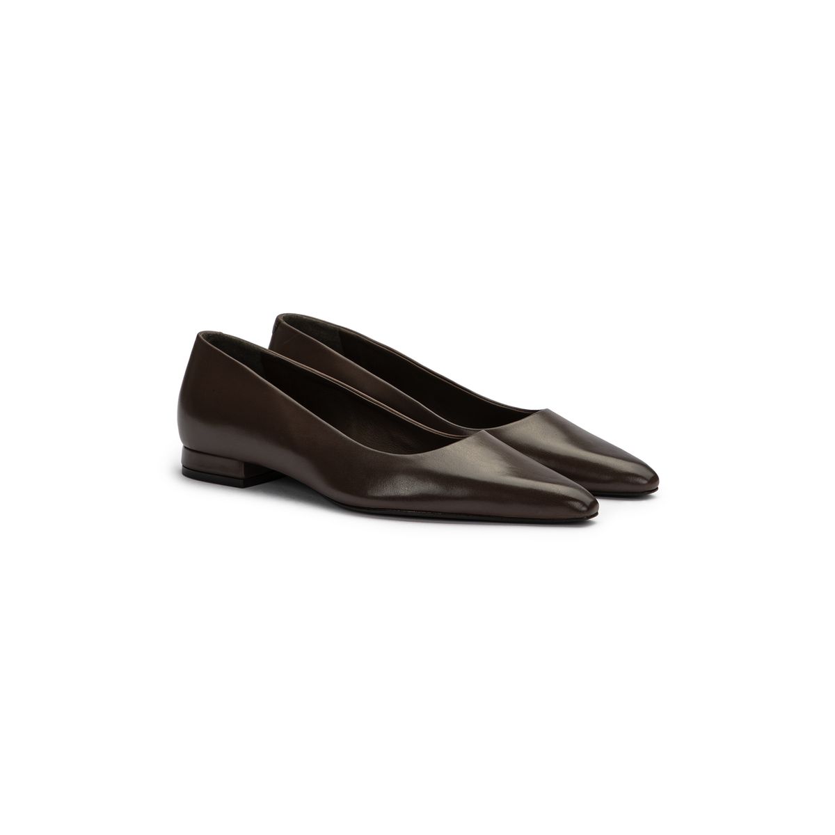 Elegante spitze Pumps mit Blockabsatz