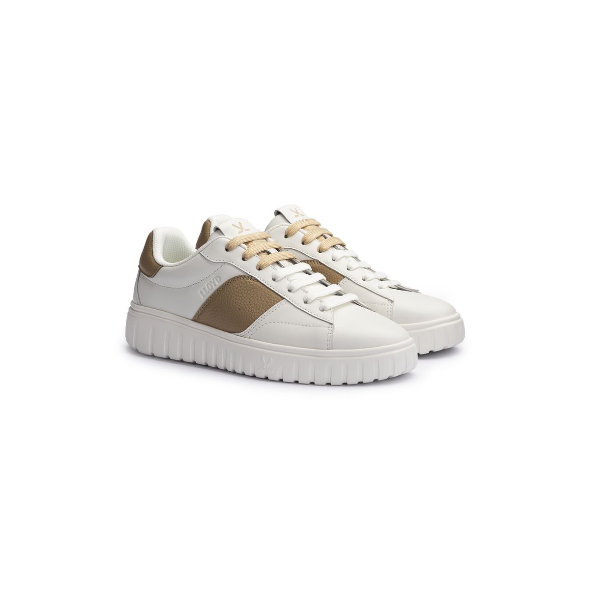 Moderner Low-Top Leder-Sneaker